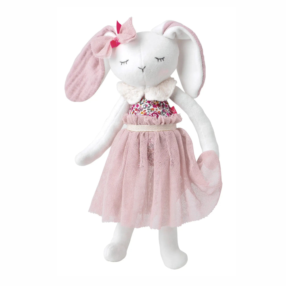 Kuschelpuppe Hasenmädchen von Kikadu – GOTS zertifiziert | 50 cm