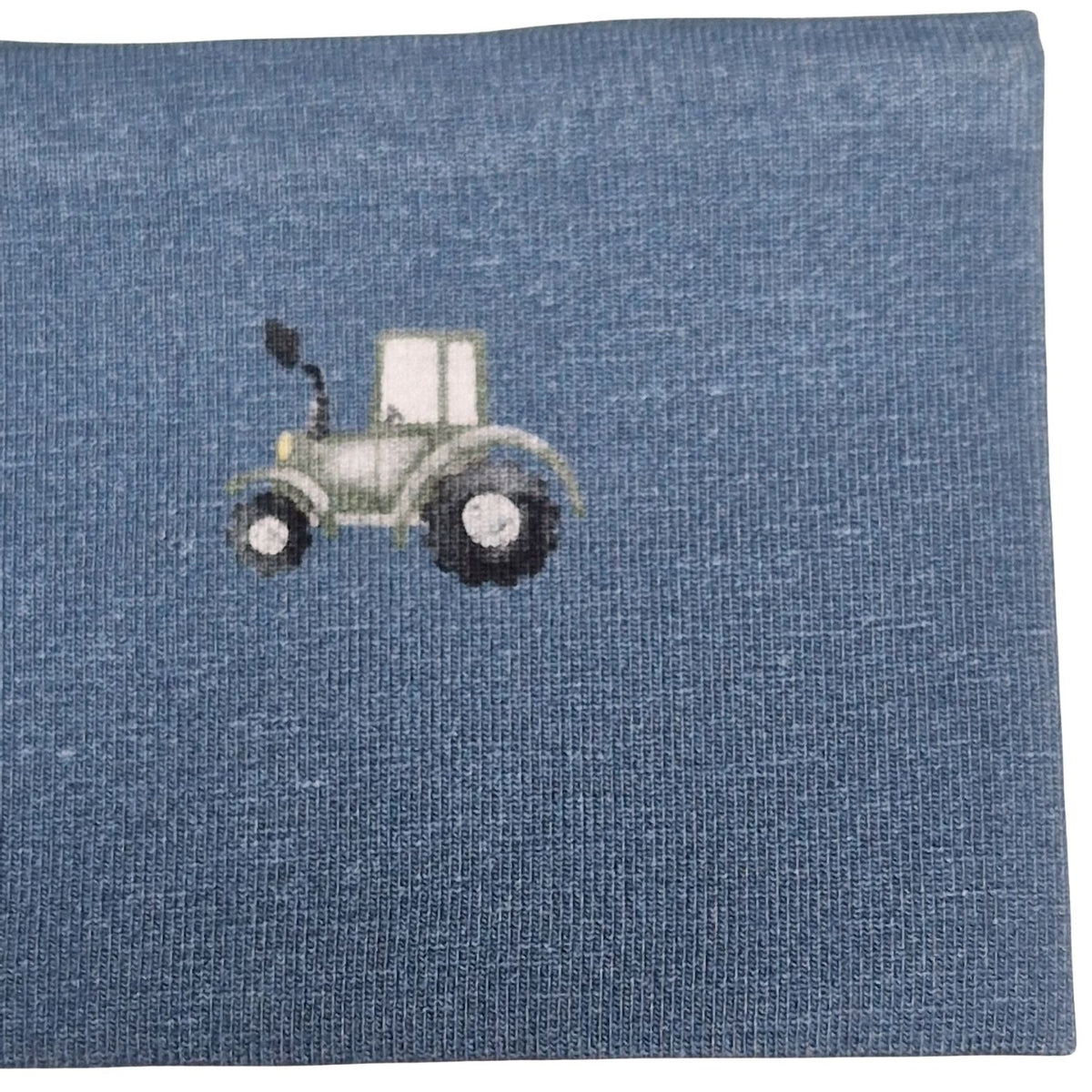Stirnband blau Traktor
