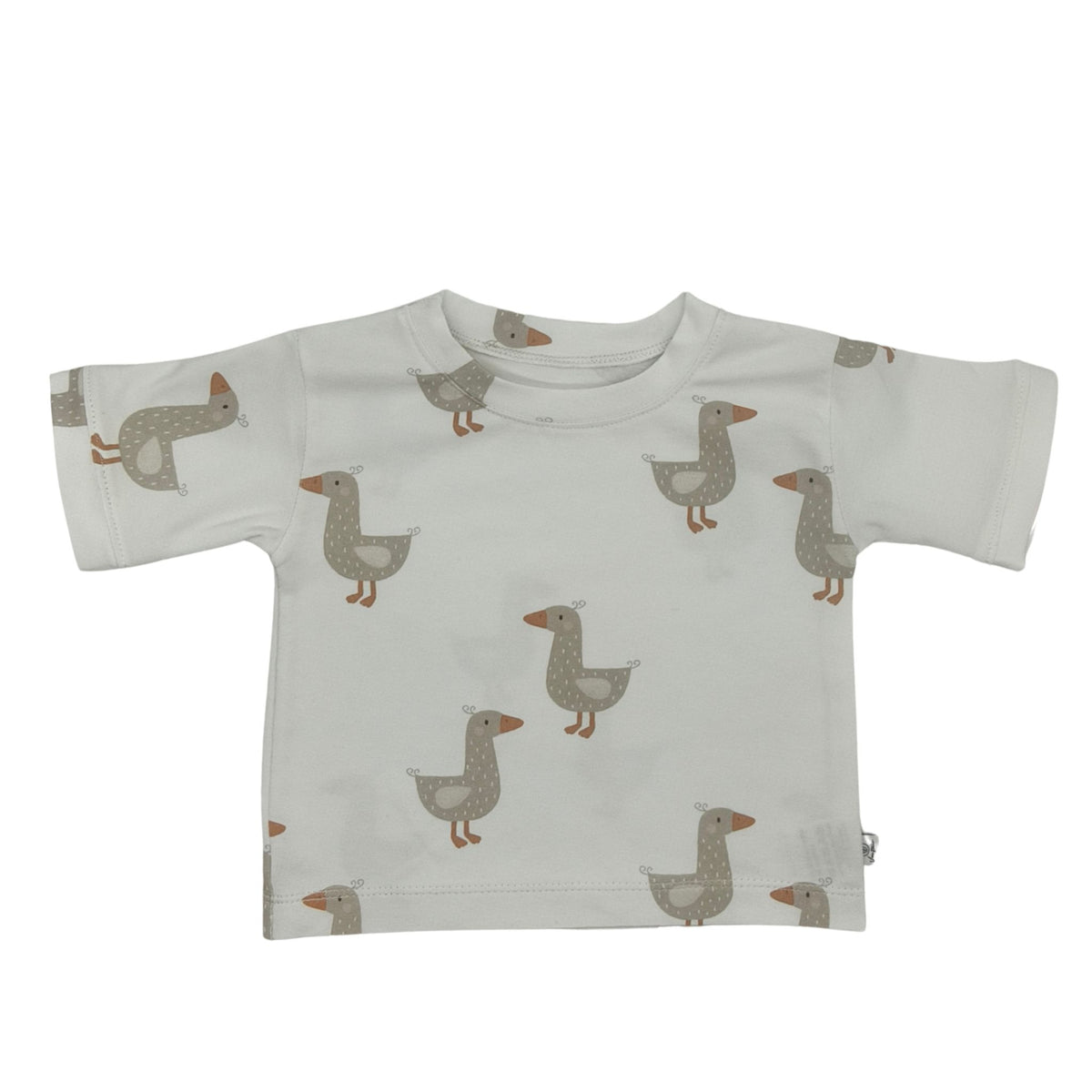 T- Shirt weiß, Gänse