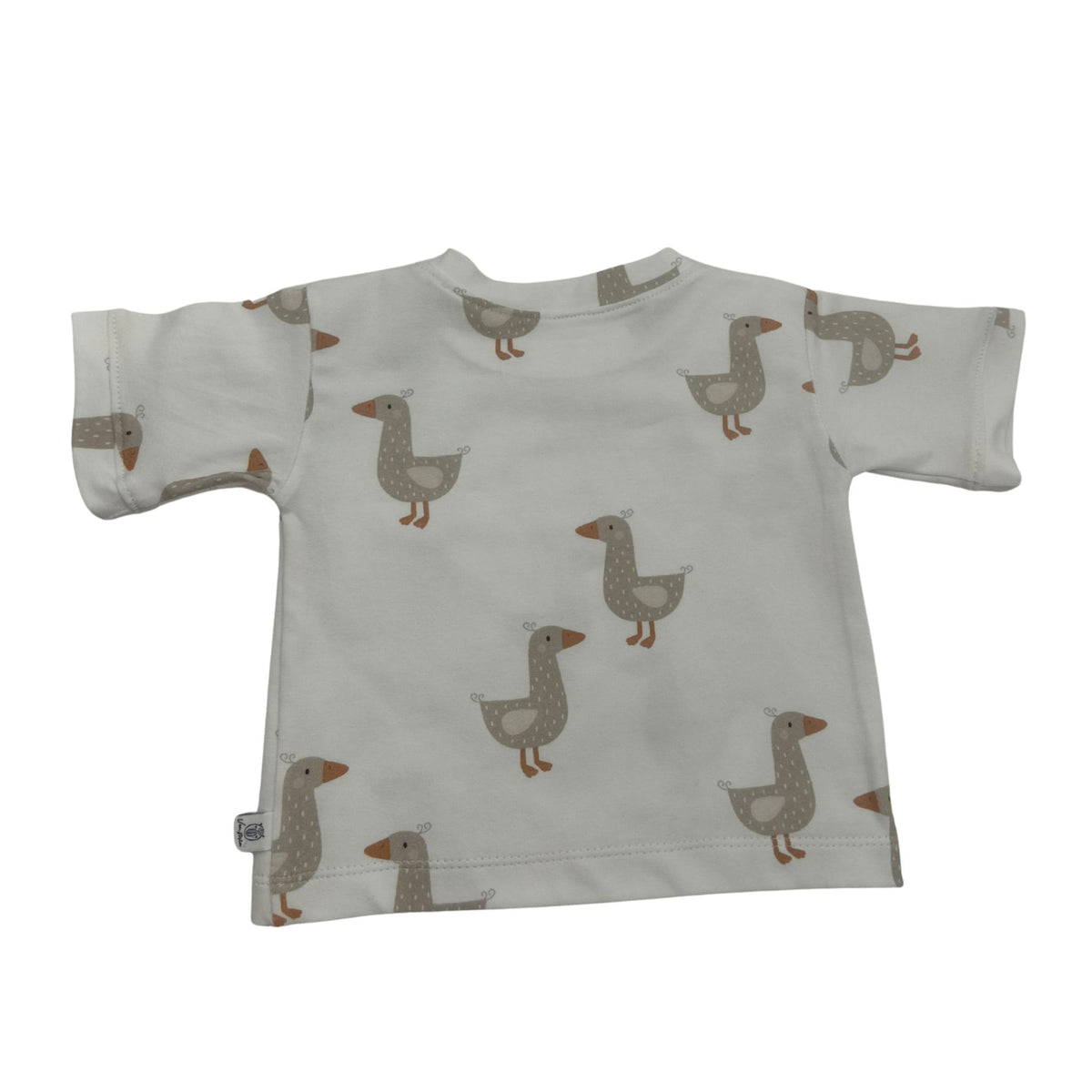 T- Shirt weiß, Gänse