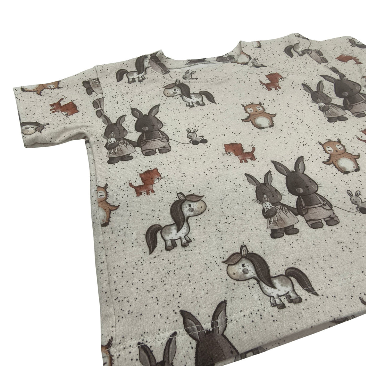 T- Shirt beige, meine ersten Freunde