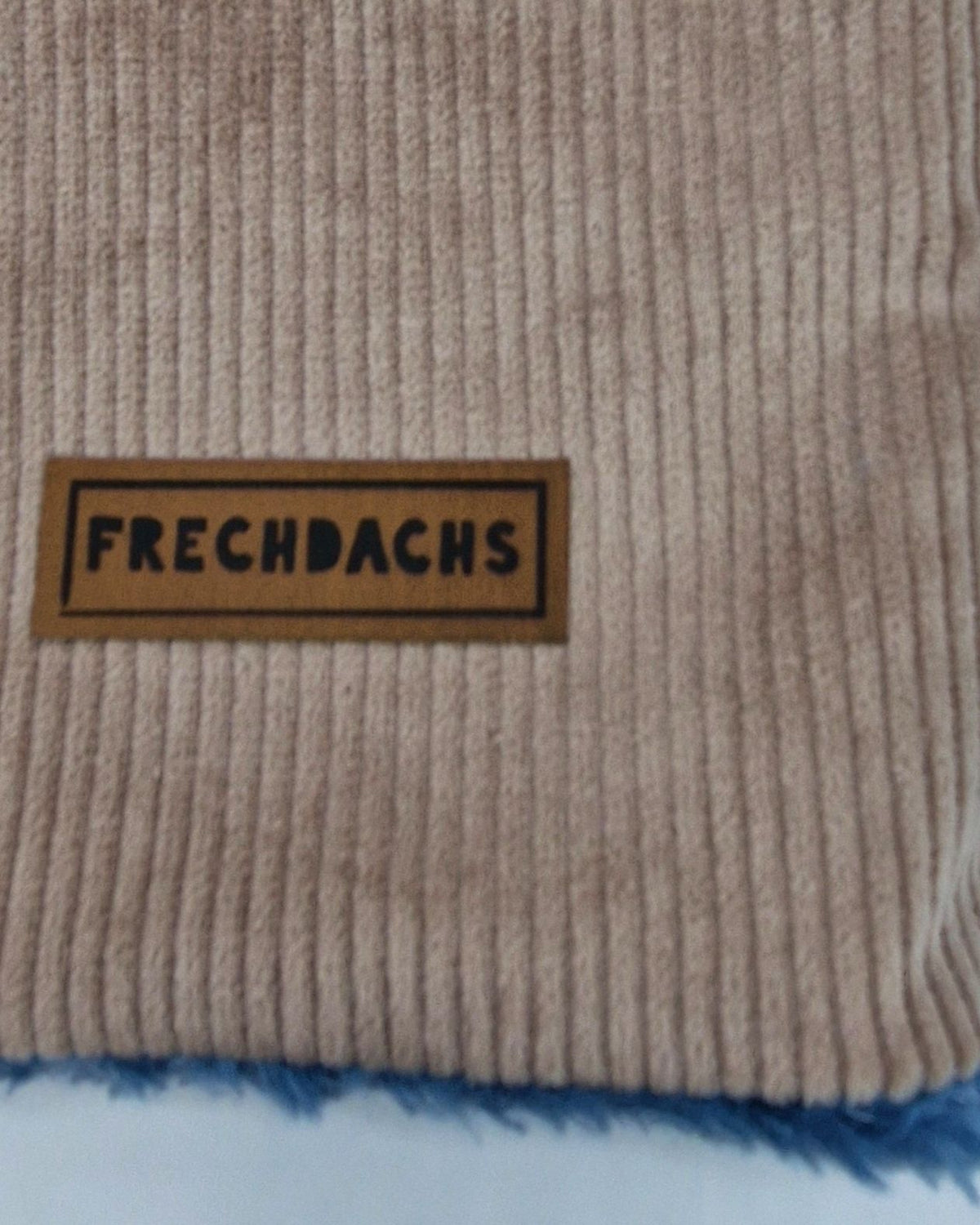 Weste, beige Cord "Frechdachs"
