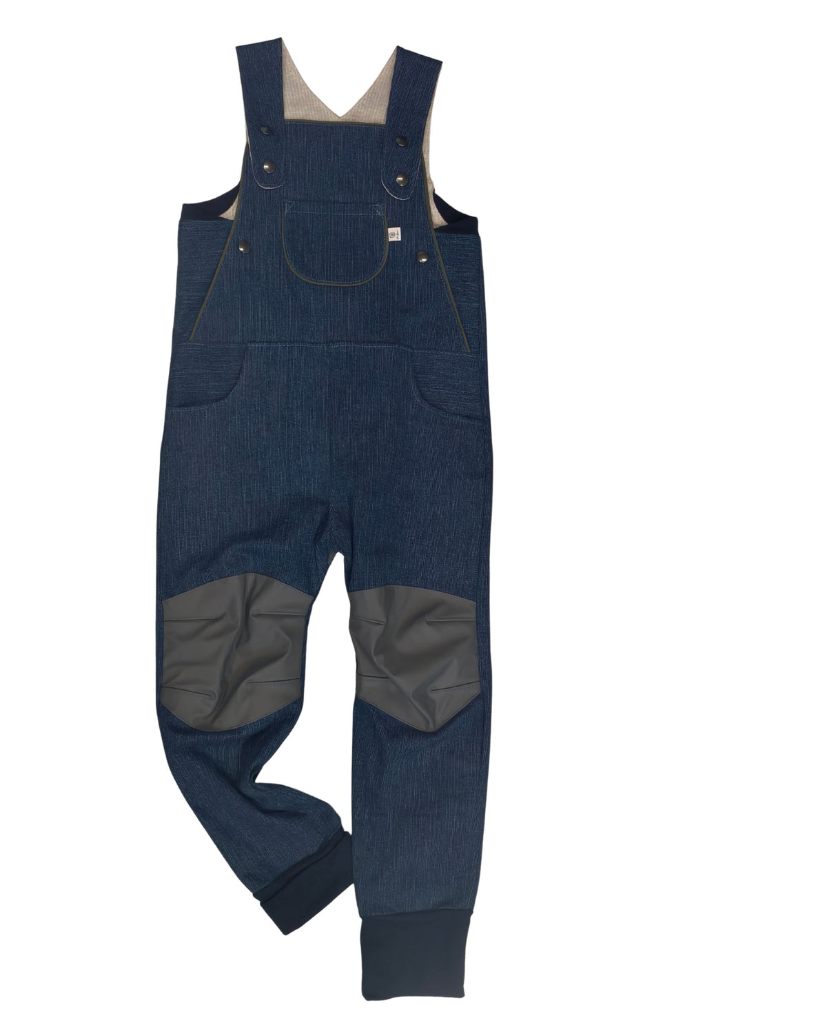 Quatsch-Matsch-Hose, dunkelgraue Knie
