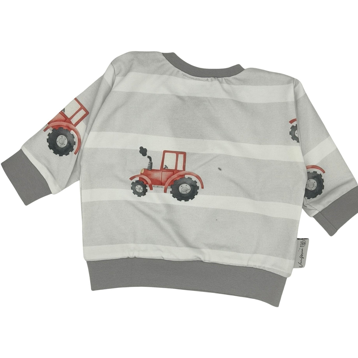 Sweater weiß, Traktor