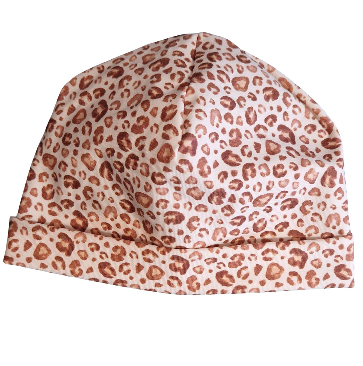 Beanie gefüttert, beige braun Leo