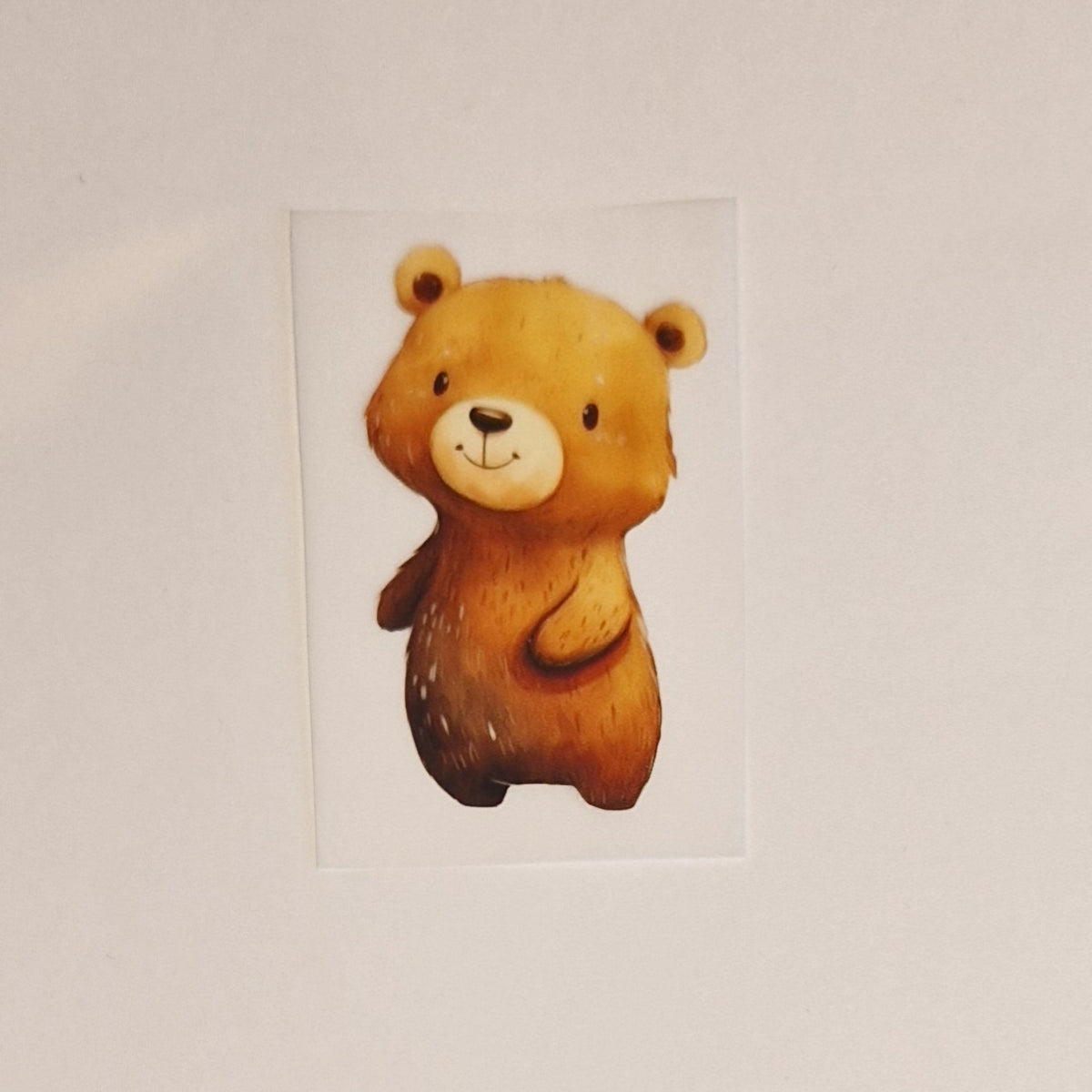 Bügelbild Bär mini