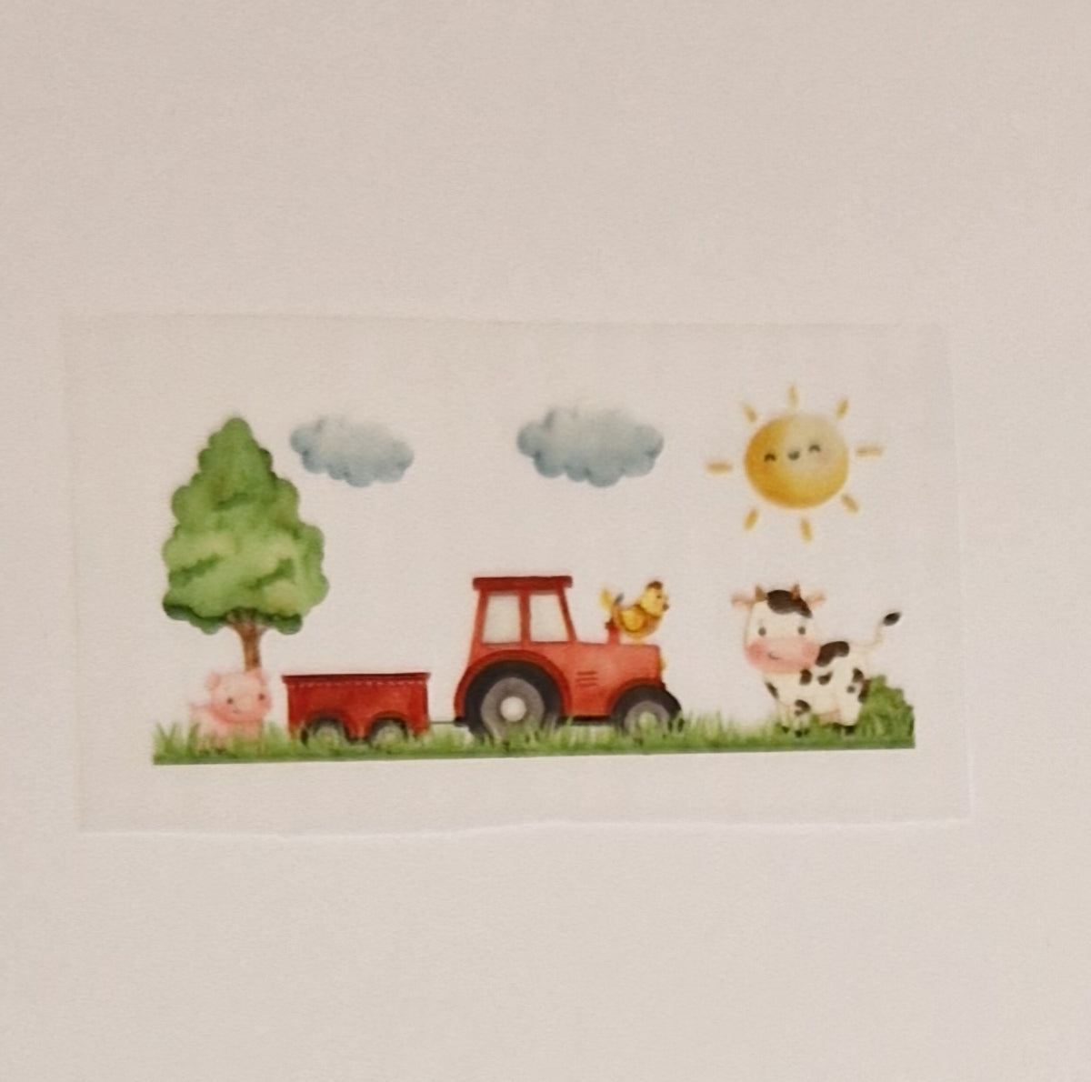 Bügelbild Bauernhof mini