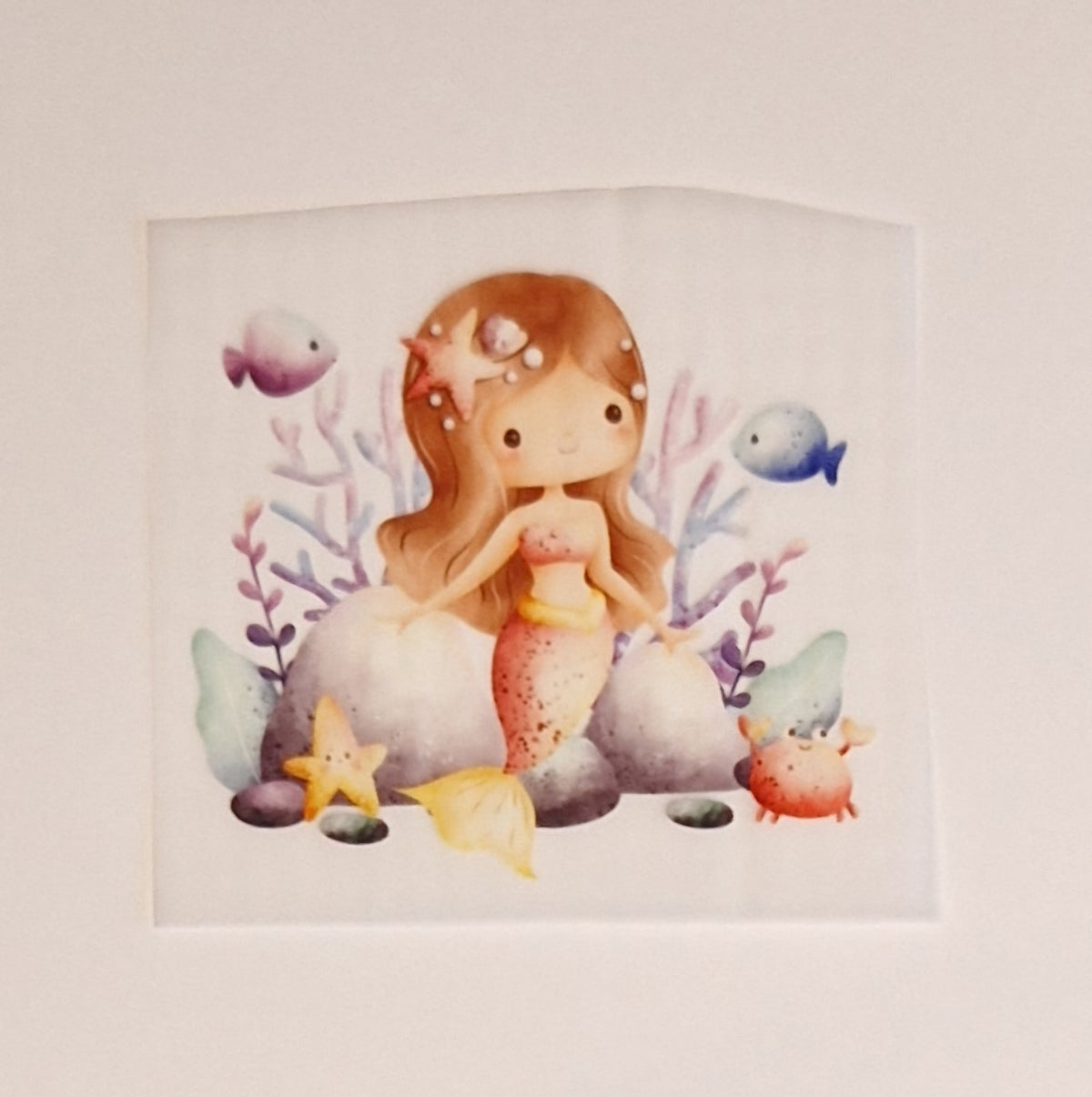 Bügelbild "Meerjungfrau"