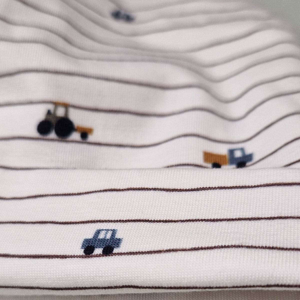 Beanie gefüttert, weiß Fahrzeuge