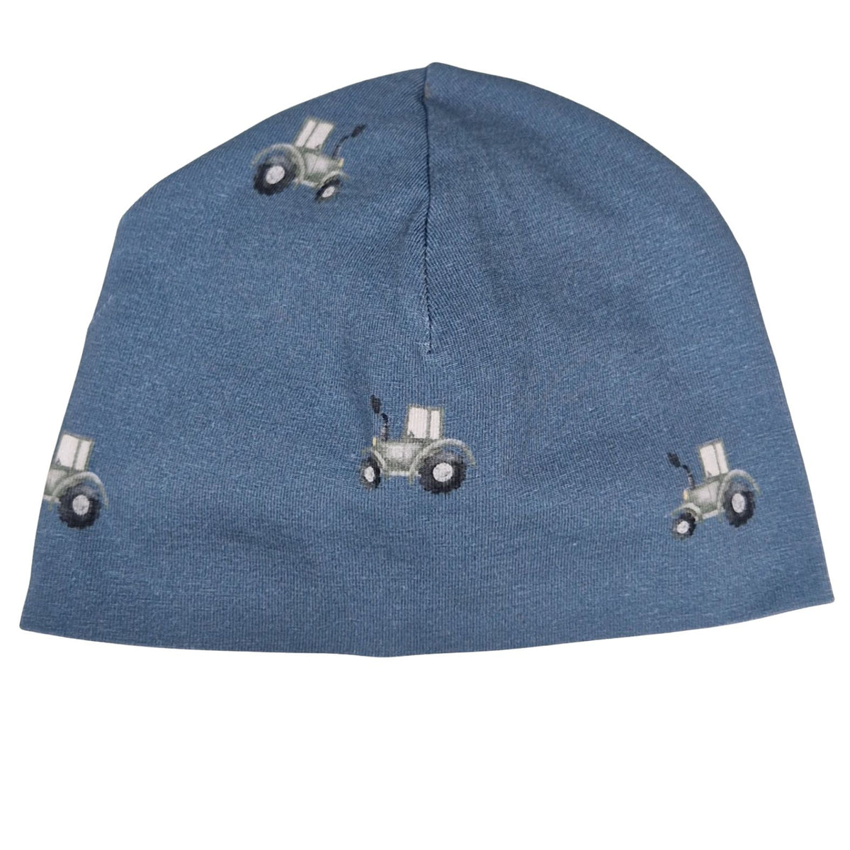 Beanie gefüttert, blau Traktor